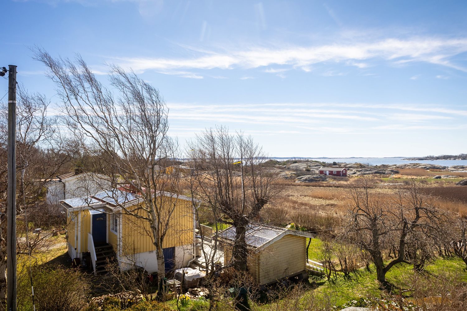 Annan vy över stugan