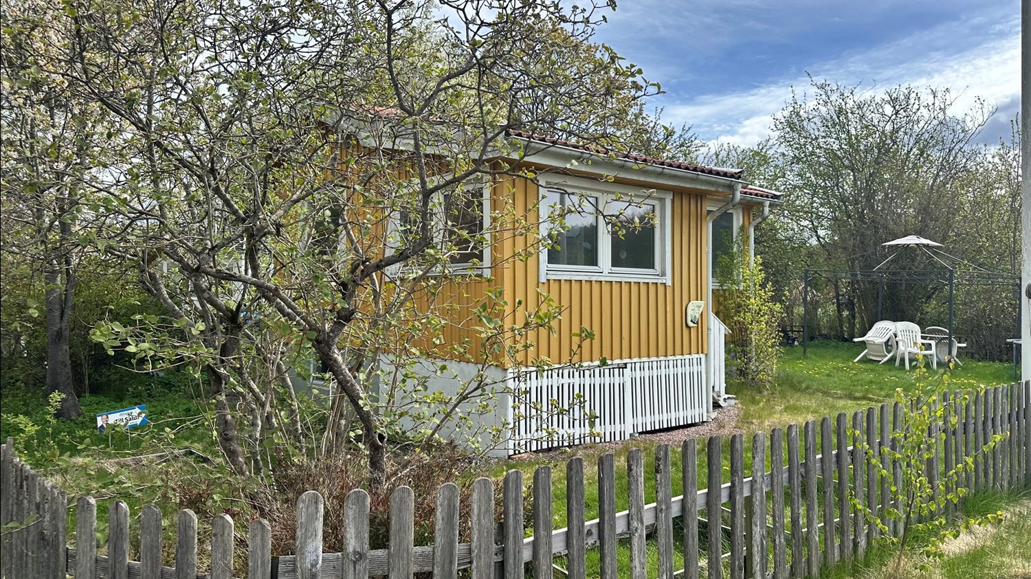 Vy från parkeringsplats