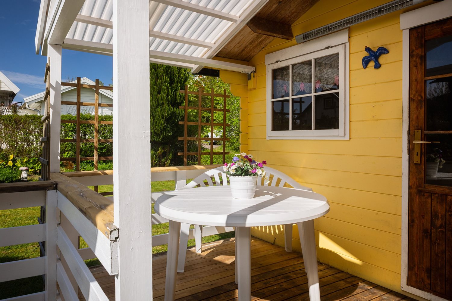 Pergola i sydvästläge