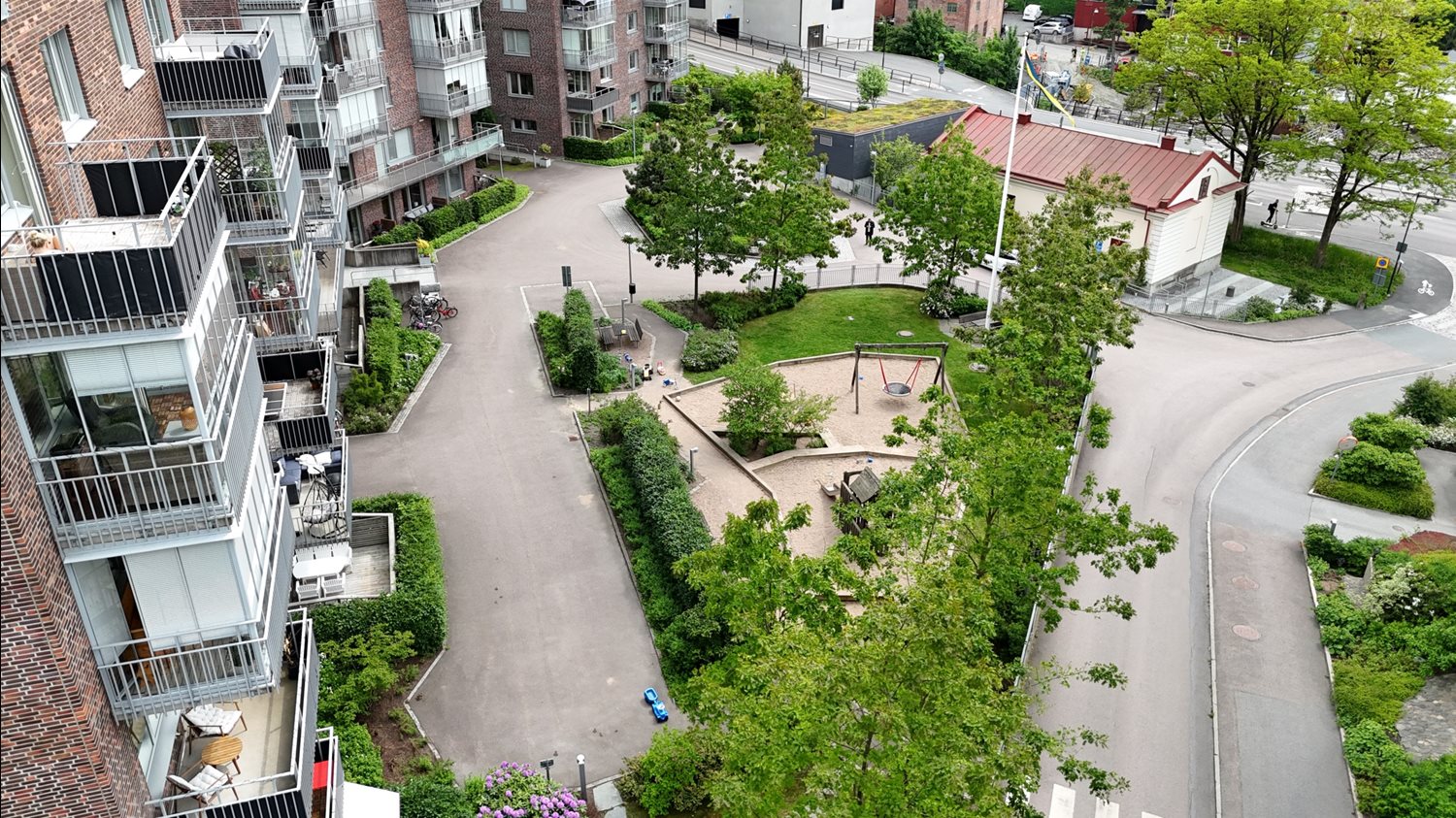 Drönarbild