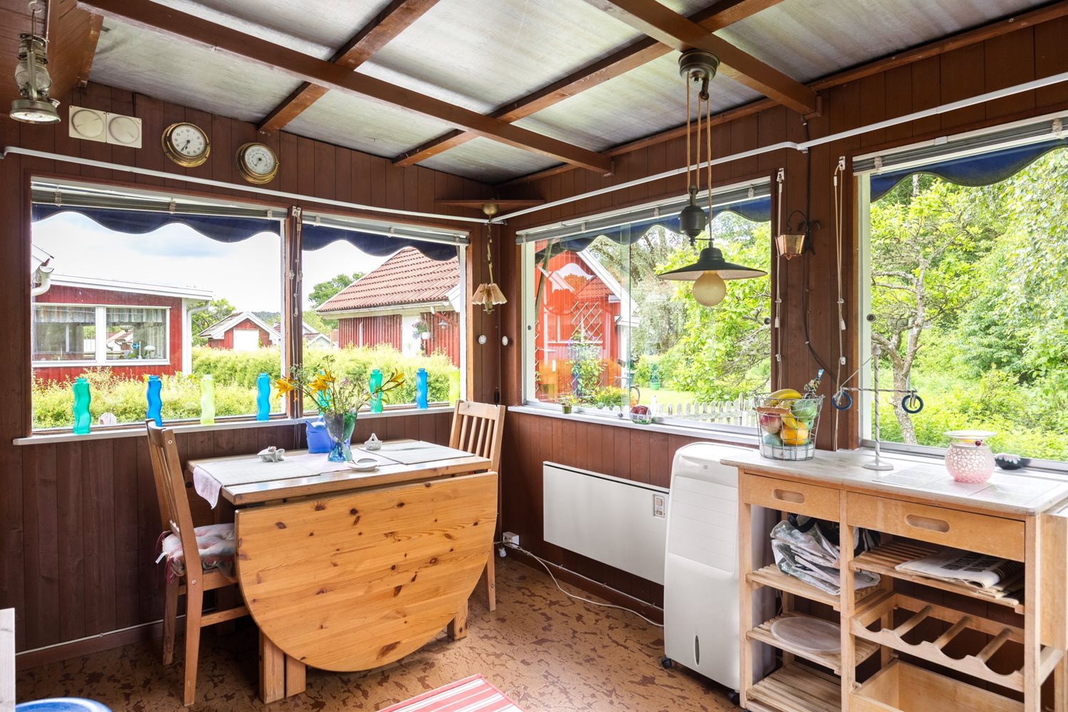 Inbyggda verandan