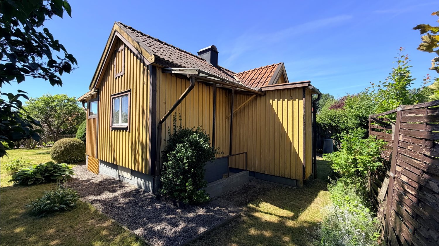 Vy från baksidan