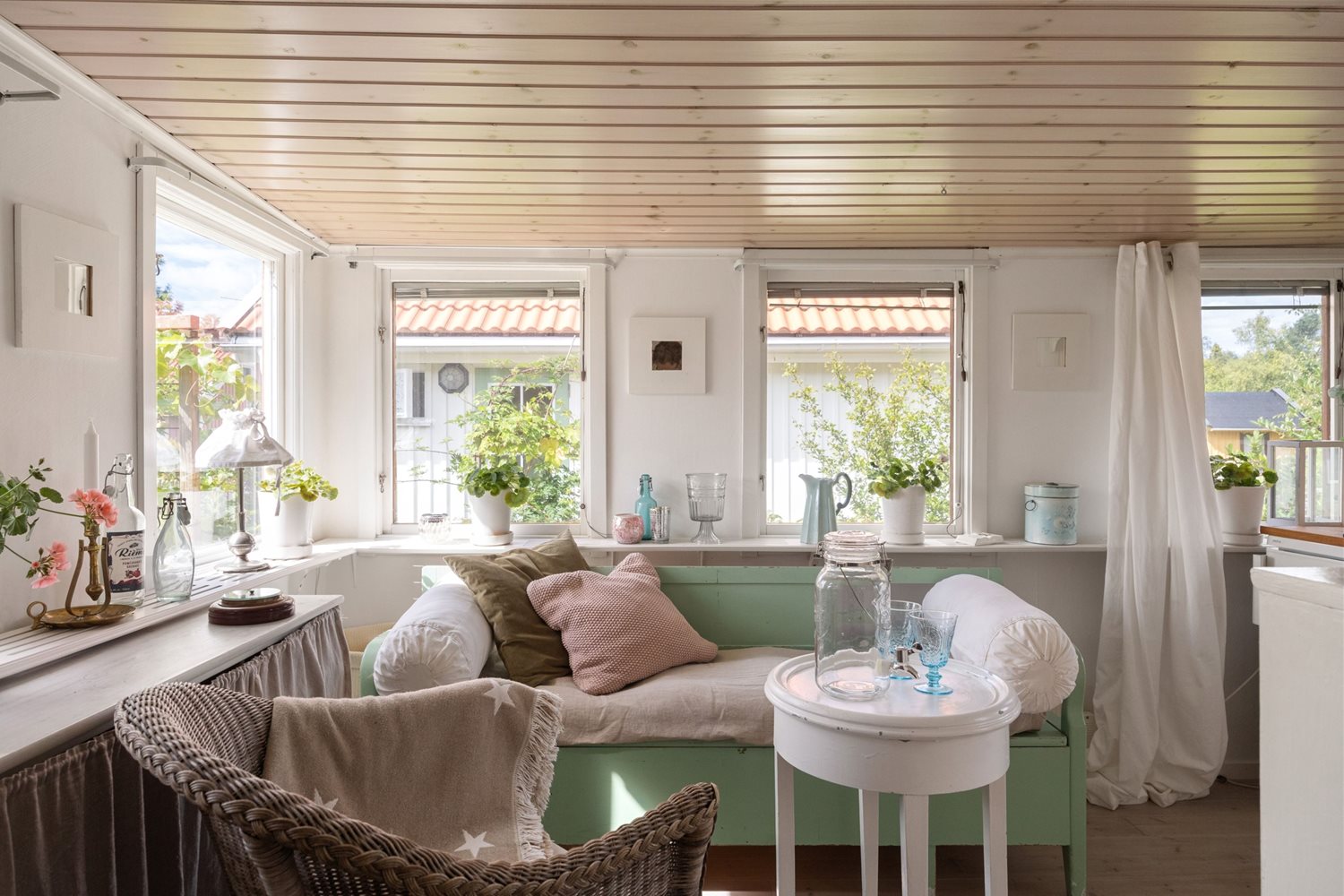 Inbyggd veranda