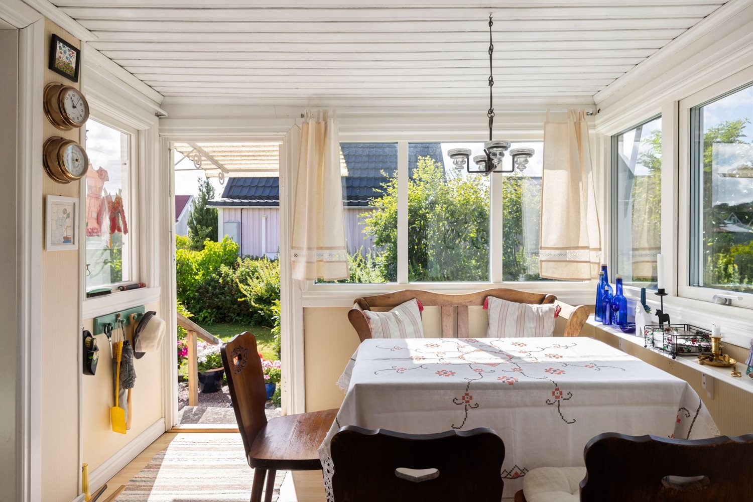 Härligt ljusflöde från nya fönster
