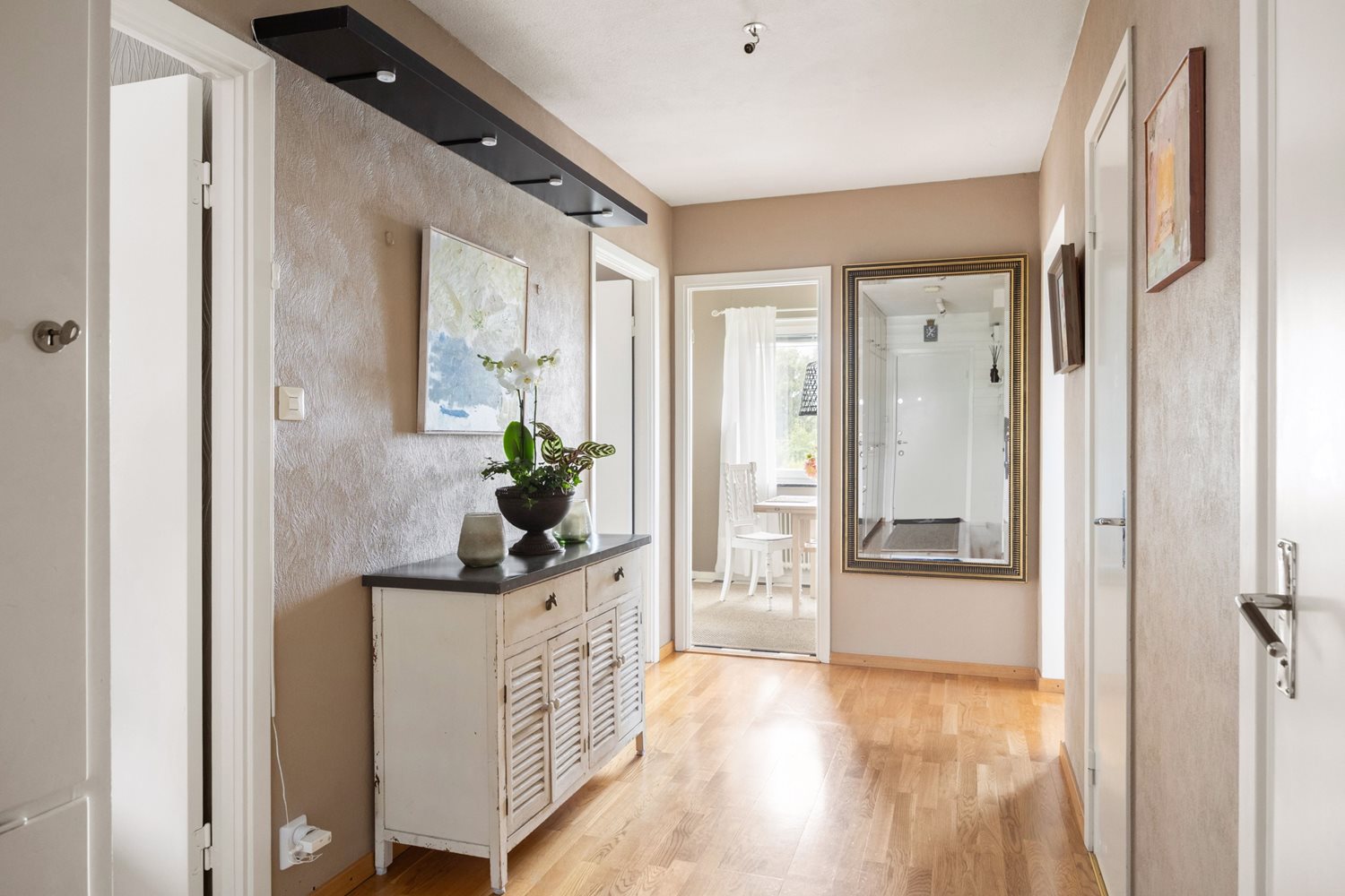 Hall vy från entre