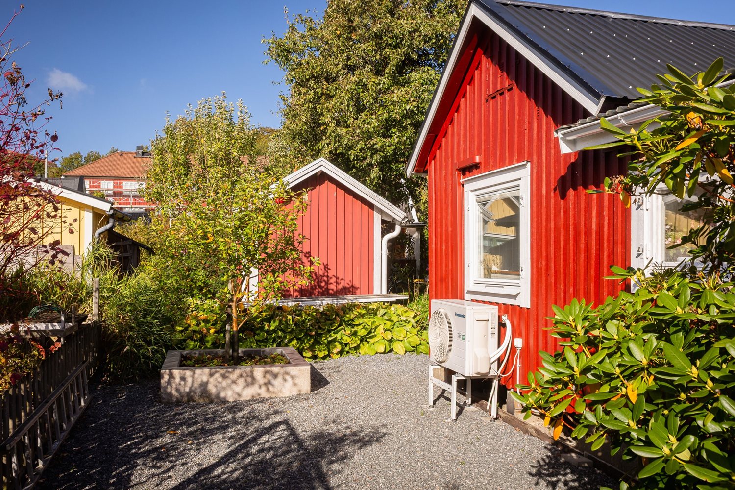 Luft/luft ger en snabb och behaglig värme